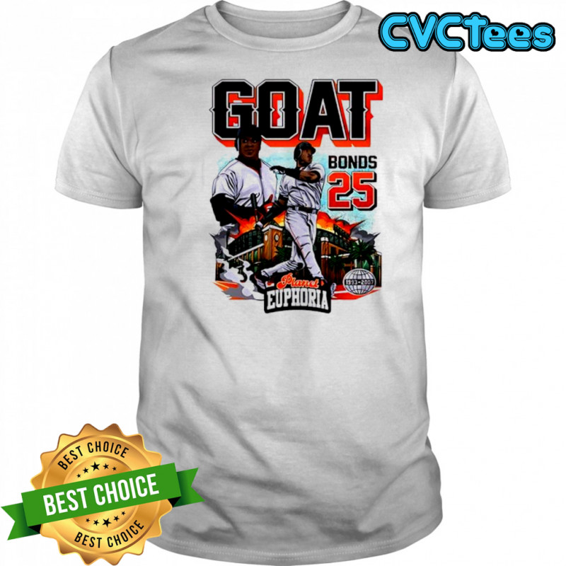 Goat Bonds 25 planet euphoria limited design rare shirt