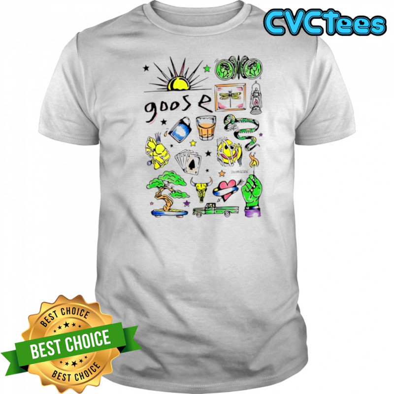 Goose Hand Colored Highlighter shirt