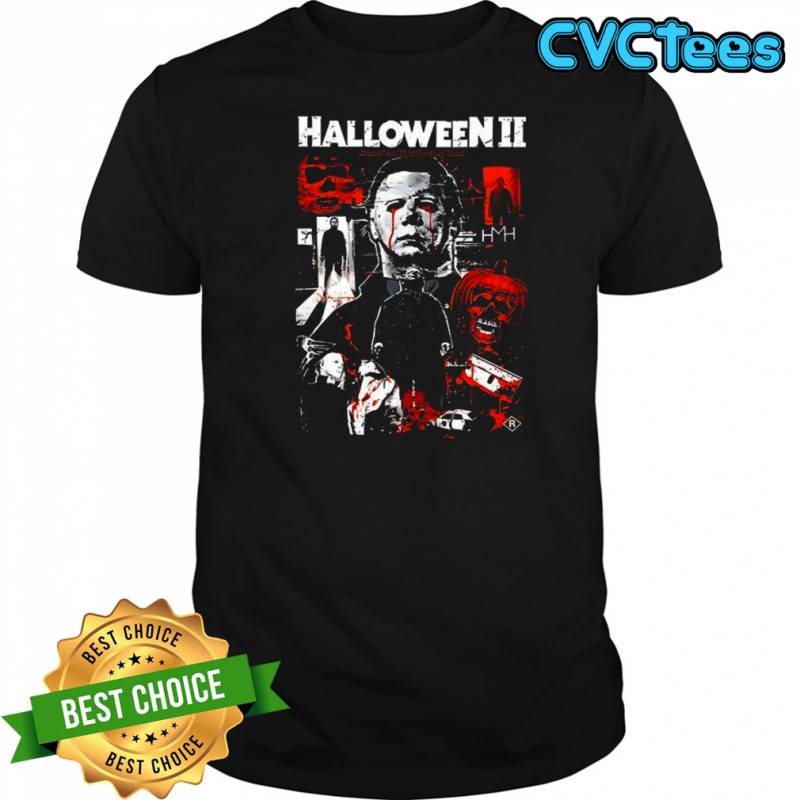 Halloween II More Of The Night He Came Home Michael Myers Horror Movie Poster shirt