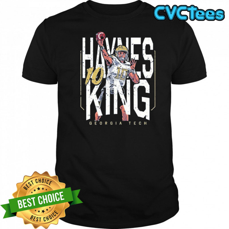Haynes King #10 Georgia Tech Yellow Jackets NIL Breakthrough T-Shirt