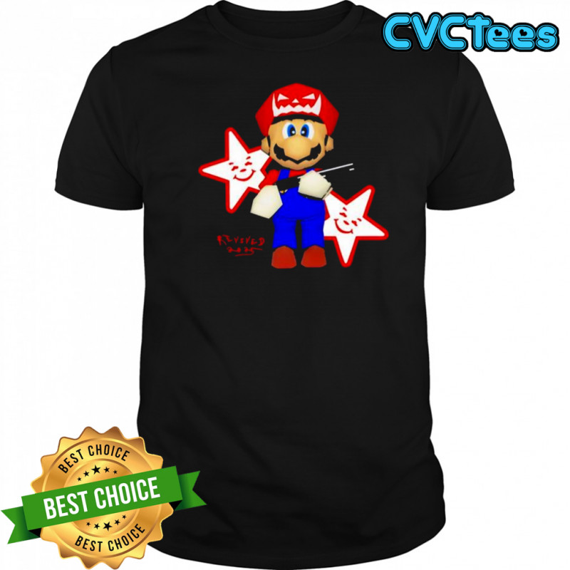 Italian Plumber Revived Asspizza Mario character shirt