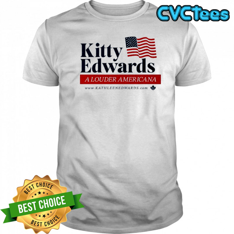Kathleen Edwards A Louder Americana Flag T-shirt