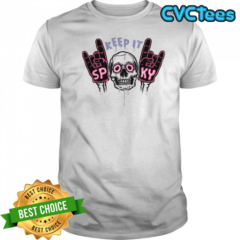 Keep It Spooky Skull T-Shirt