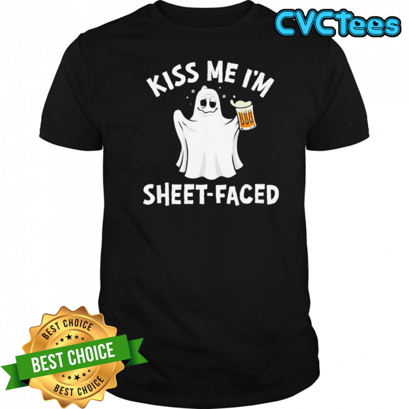 Kiss Me I’m Sheet-Faced Ghost shirt