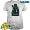 Liberty Square Lurkers hatbox ghost holding Baseball bat shirt