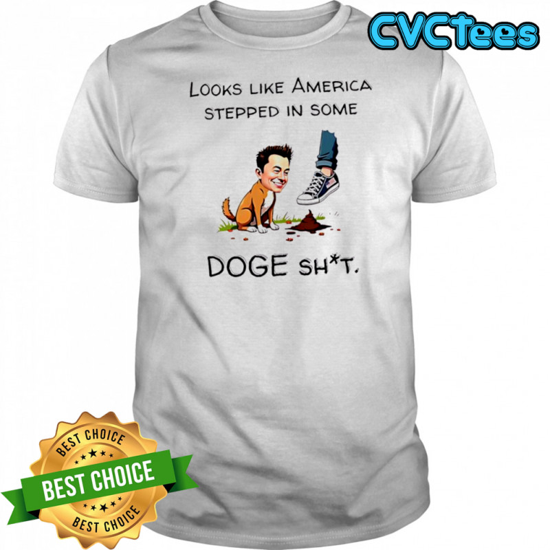 Looks Like America Stepped In Some DOGE Shit shirt