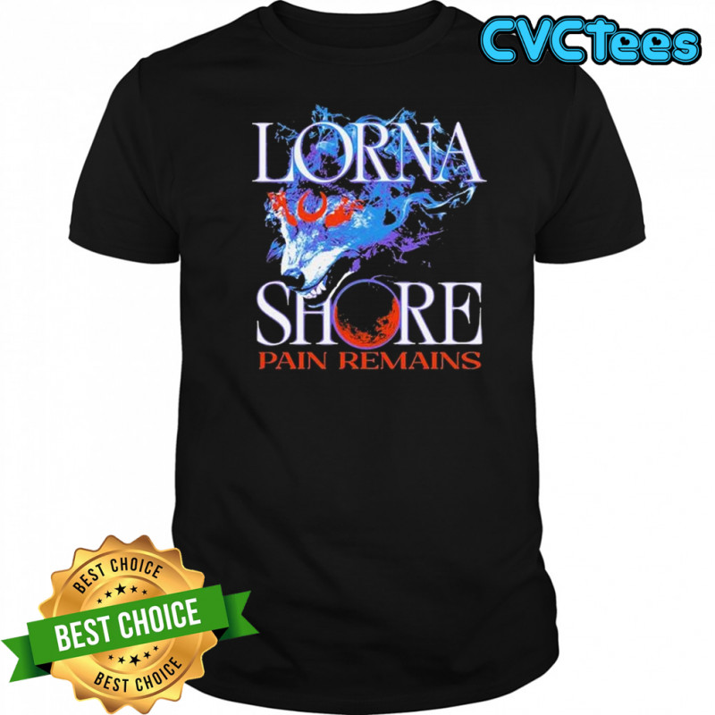 Lorna Shore Wolf Pain Remains T-shirt