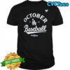 Los Angeles Dodgers Fanatics Youth 2025 MLB Postseason Locker Room shirt