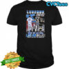Los Angeles Dodgers x Los Angeles Kings Legends Vintage signatures poster shirt
