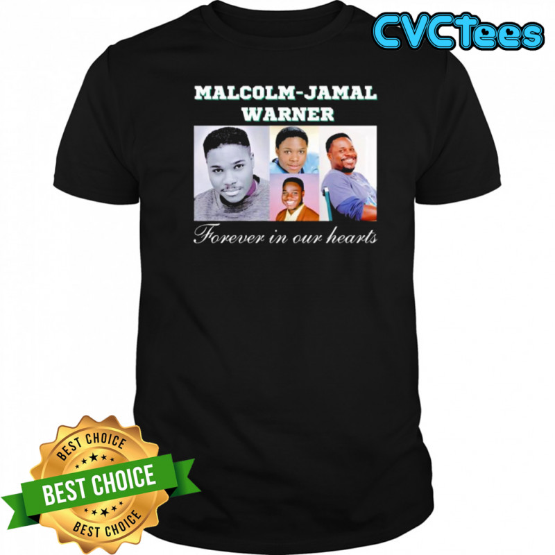 Malcolm Jamal Warner forever in our hearts graphic shirt