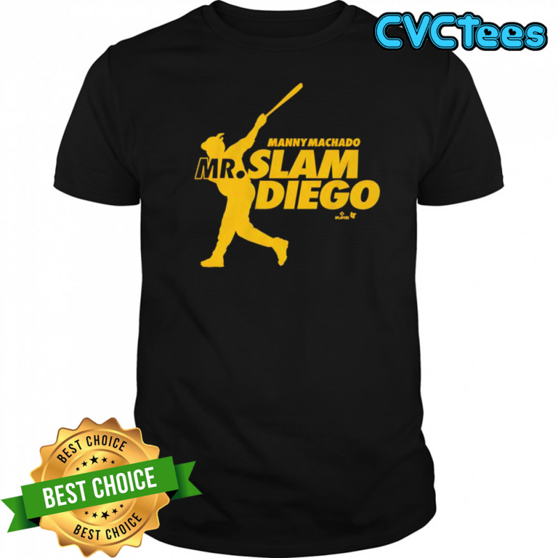 Manny Machado Mr. Slam Diego shirt