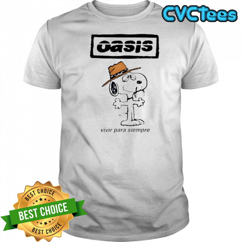 Oasis Snoopy Polera Mucky Rock shirt