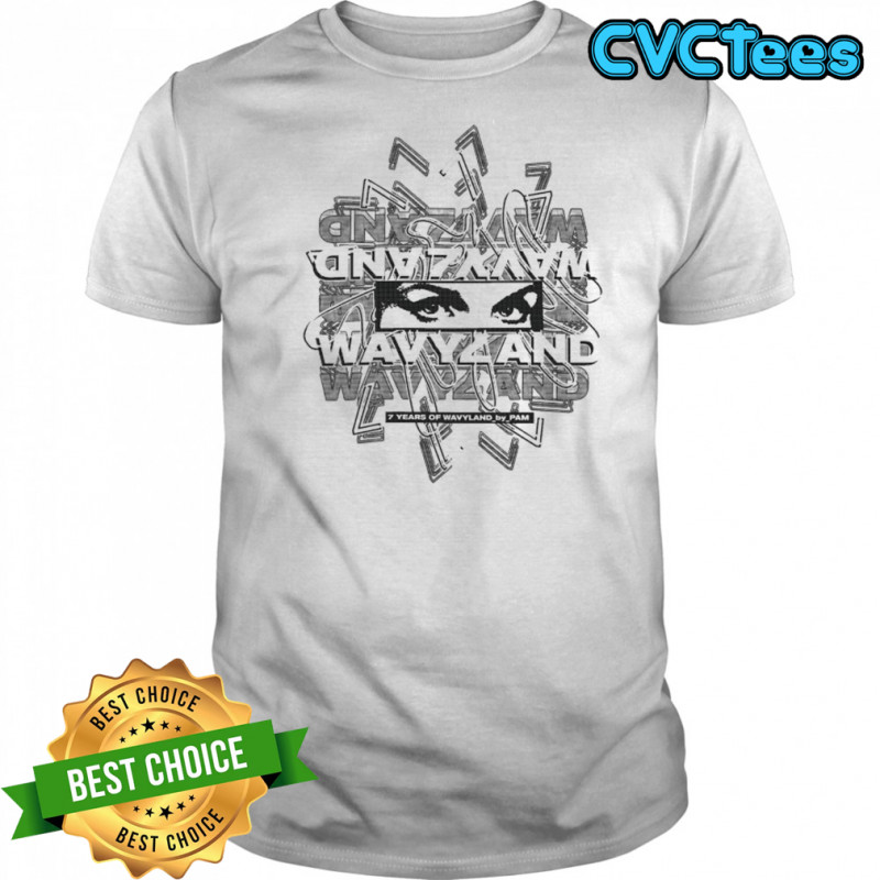 Pam X Wavyland 7 Year Anniversary T-shirt