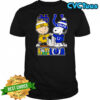 Peanuts Charlie Brown and Snoopy Indiana sports shirt