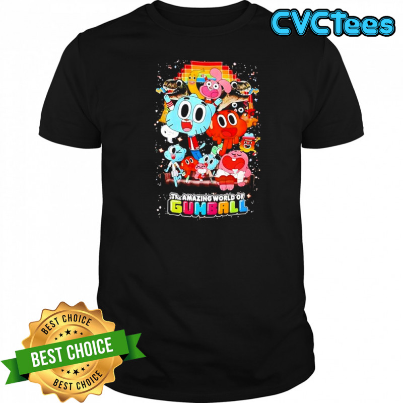 The Amazing World of Gumball poster shirt