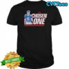 The Chosen One Jaxson Dart blood New York Giants NFL 2025 cartoon shirt