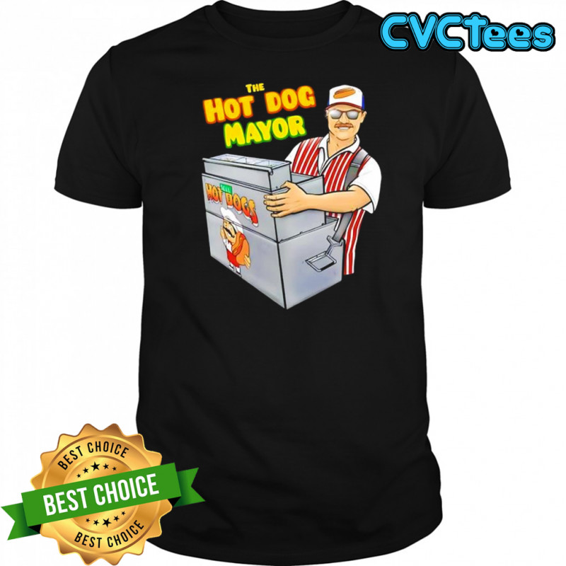 The Hot Dog Mayor graphic shirt