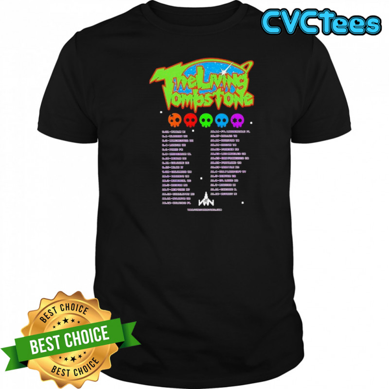 The Living Tombstone Tour 2025 T-shirt