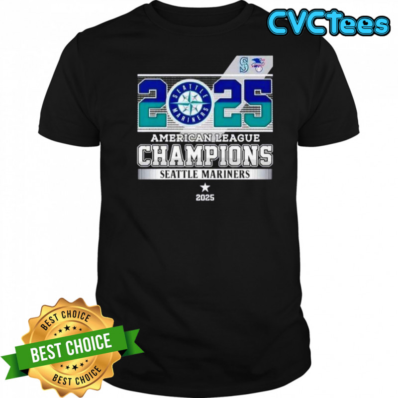 2025 American League Champions Seattle Mariners Graphic T-Shirt