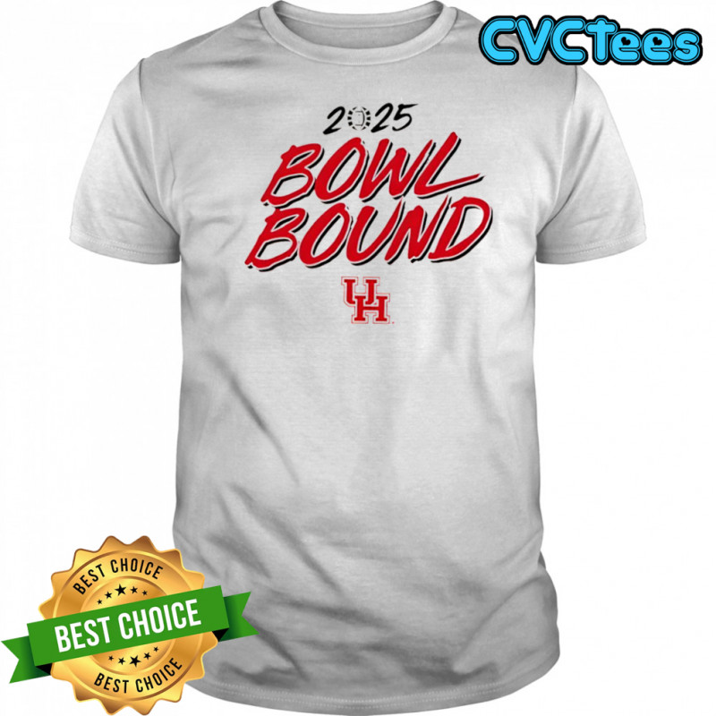 2025 Bowl Bound Houston Football logo shirt