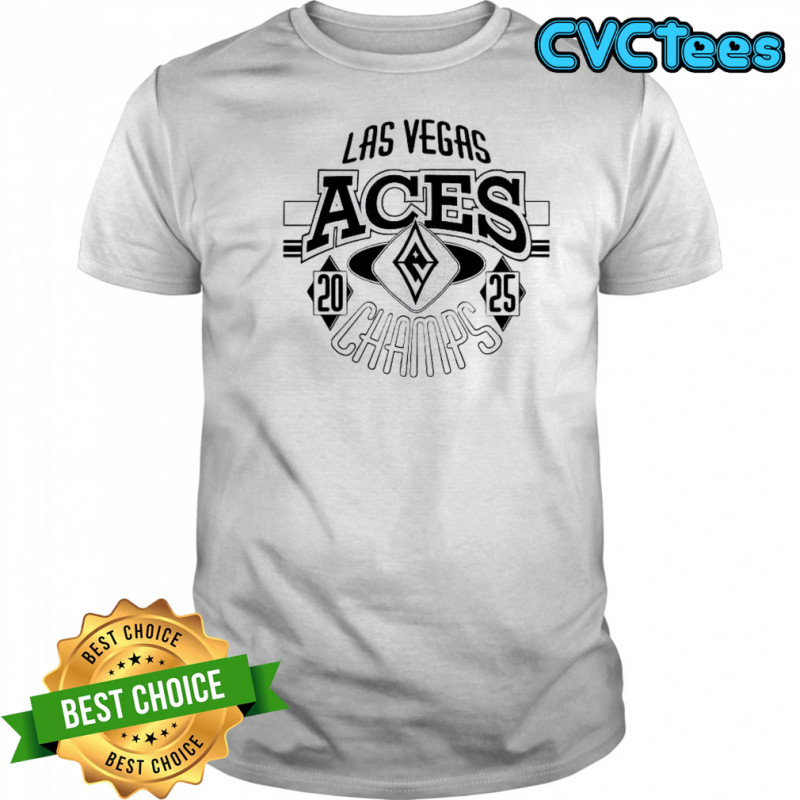 2025 WNBA Champs Las Vegas Aces T-Shirt
