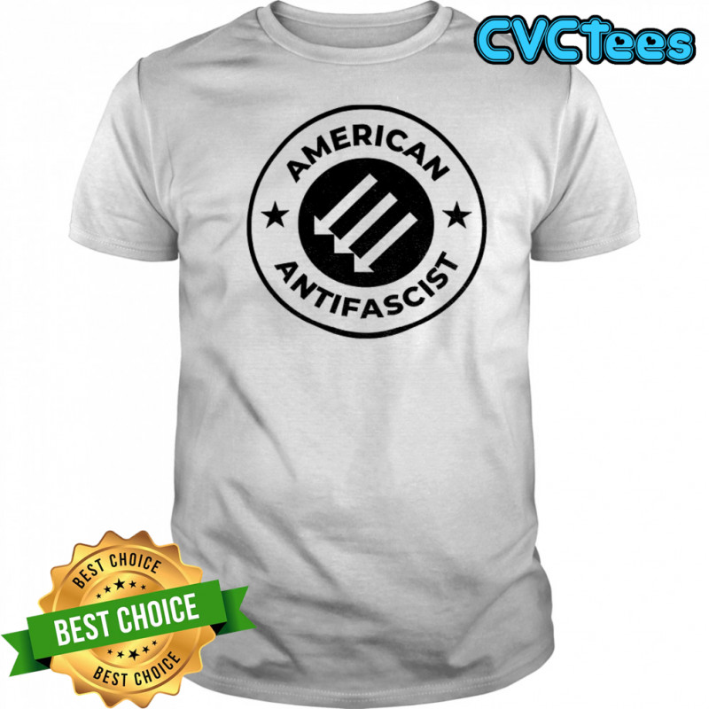 American antifascist three arrows symbol political shirt
