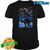 Amon-Ra St. Brown and Jahmyr Gibbs Detroit Lions football superhero goal celebration shirt