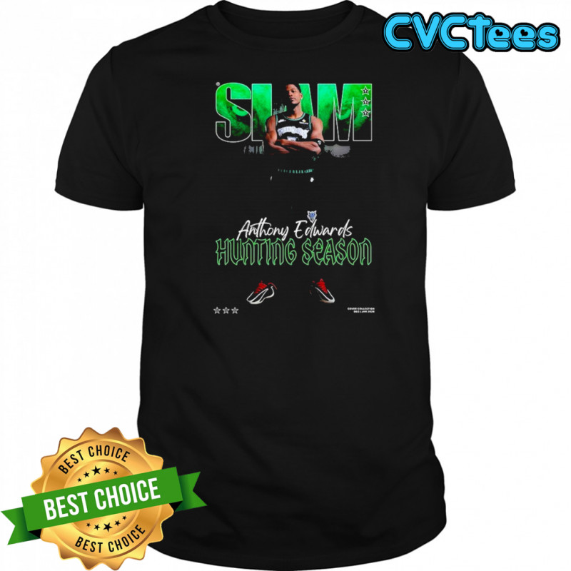 Anthony Edwards Slam Hunting Season T-shirt