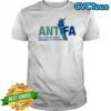 Antifa Statue of Liberty only a fascist would demonize antifascism shirt
