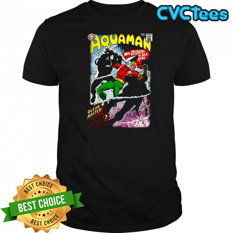Aquaman the ocean master or black manta comic shirt
