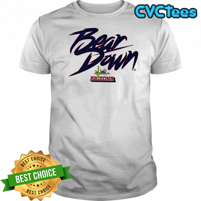 Arizona Wildcats Bear Down Cactus Logo shirt