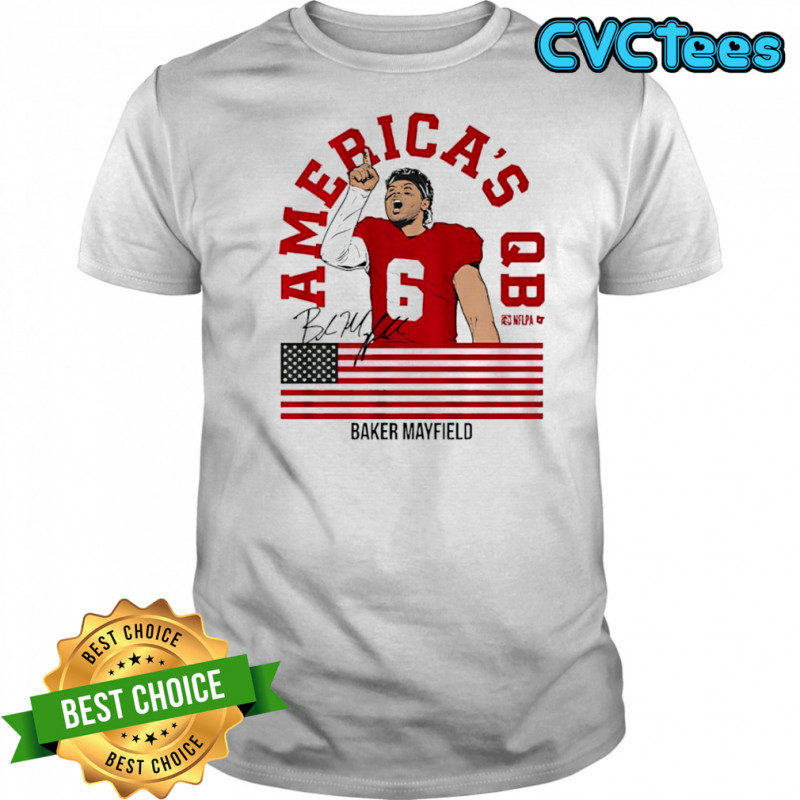 Baker Mayfield America’s QB signature shirt