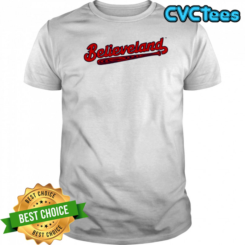Believeland Baseball Script shirt