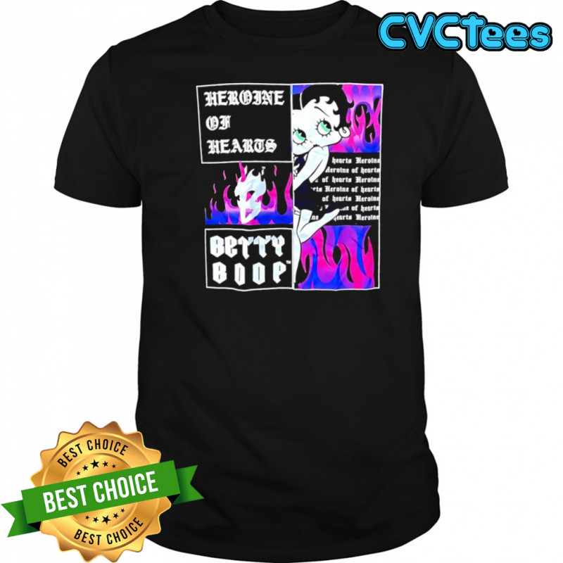Betty Heroine of Hearts graphic shirt
