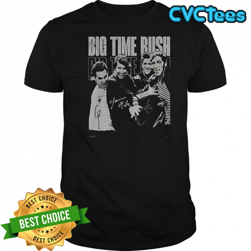 Big Time Rush In Real Life Worldwide Tour 2025 signature shirt