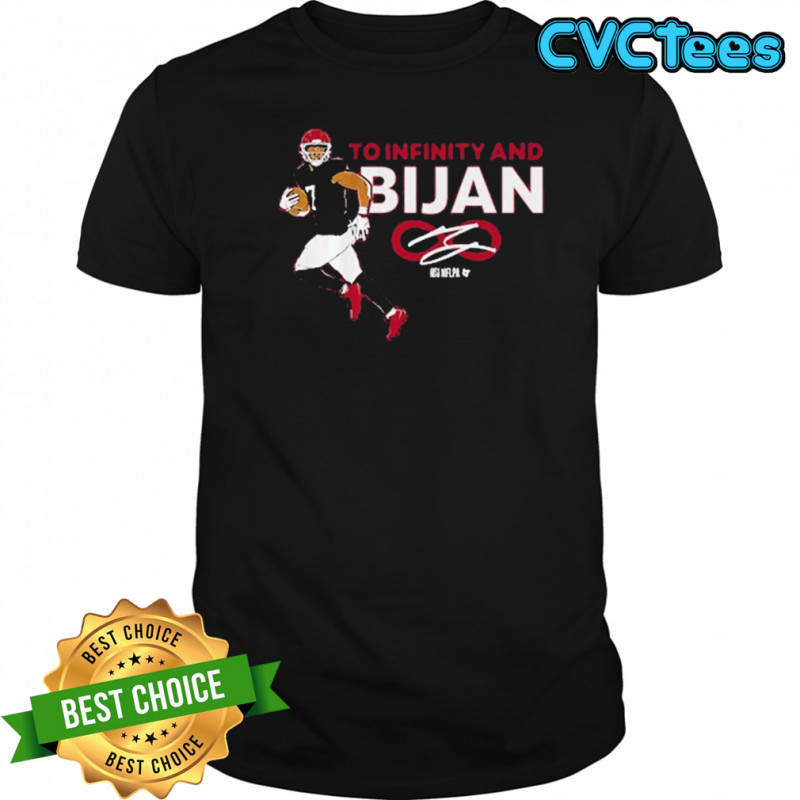 Bijan Robinson To Infinity And Bijan T-Shirt