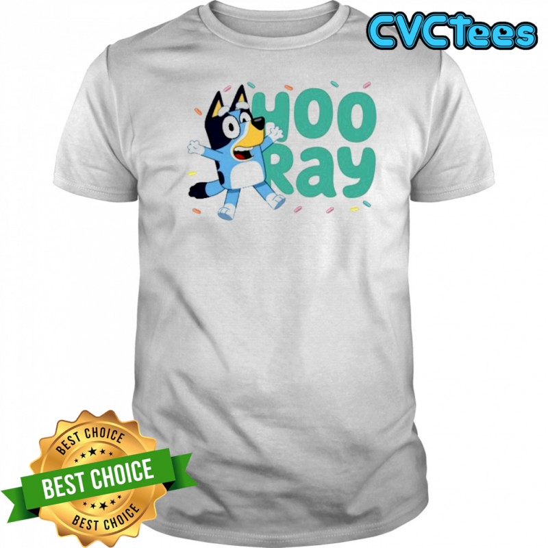 Bluey Teemill Hooray T-shirt