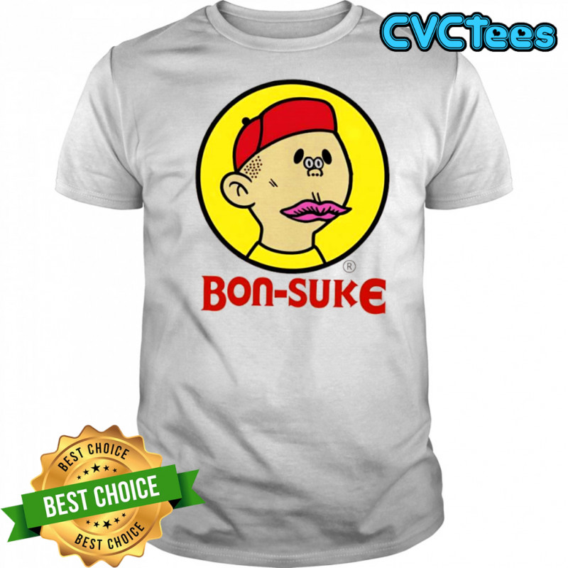 Bon Suke cartoon character shirt