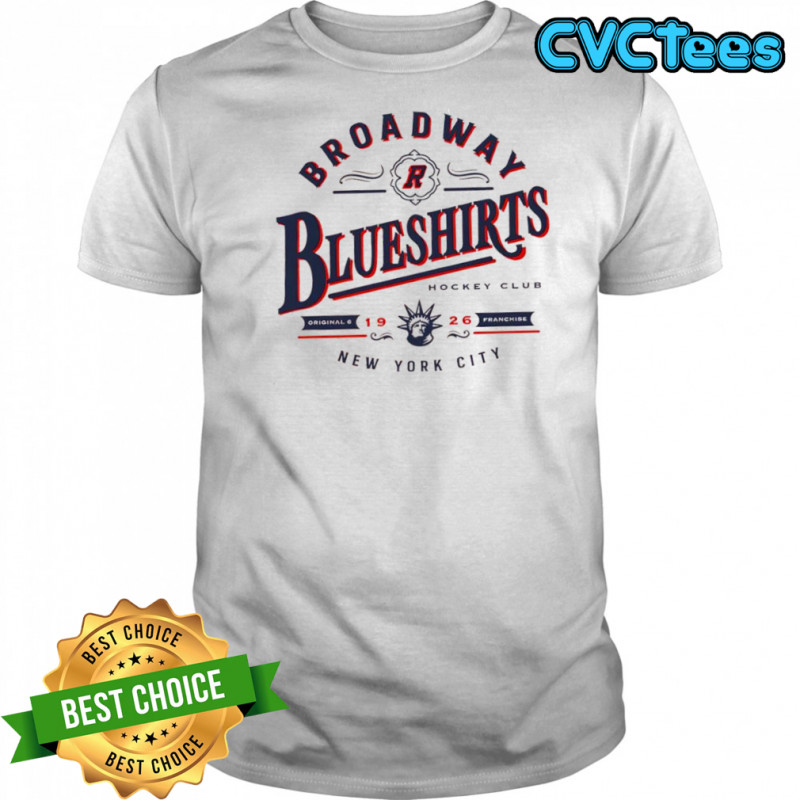 Broadway Blueshirts New York City Hockey club shirt