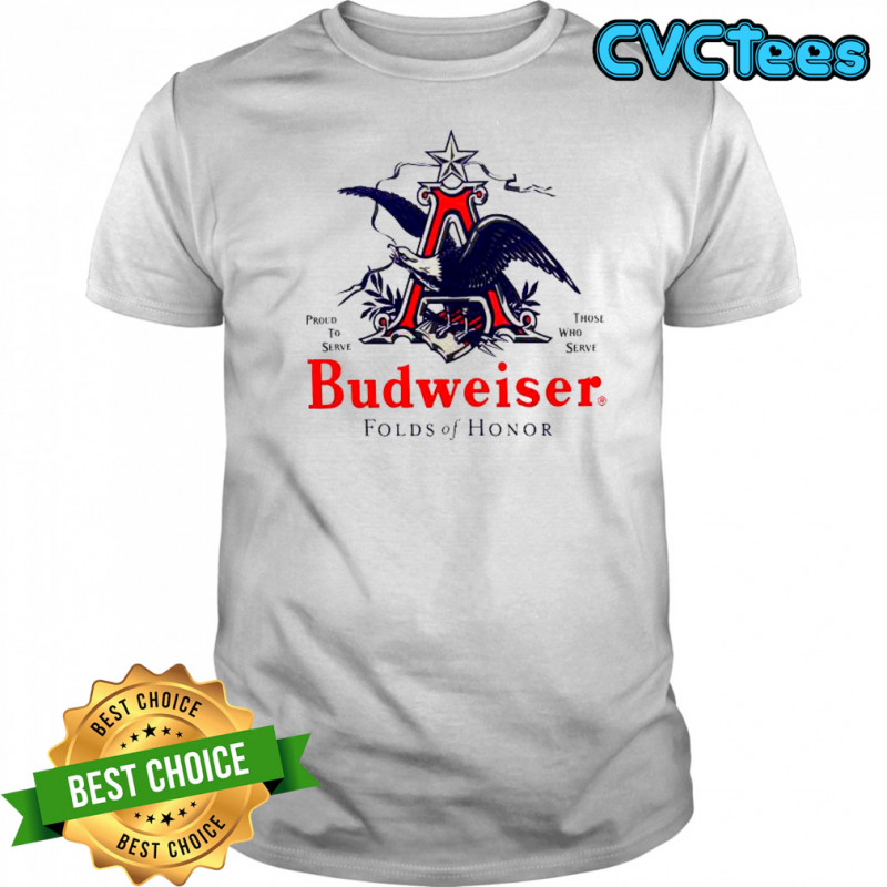 Budweiser Folds Of Honor A&Eagle T-Shirt