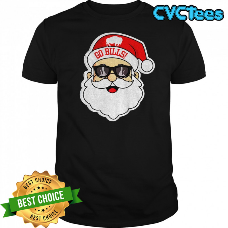 Buffalo Bills Santa Claus Go Bills Merry Christmas shirt