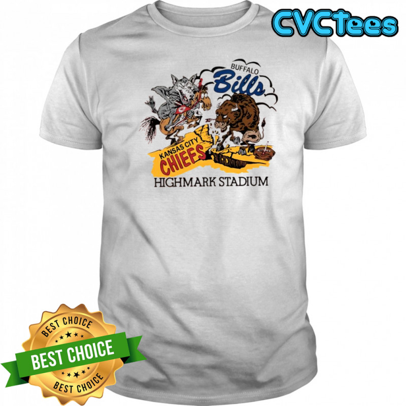 Buffalo Bills vs. Kansas City Chiefs Mascots Match Up Highmark Stadium graphic shirt