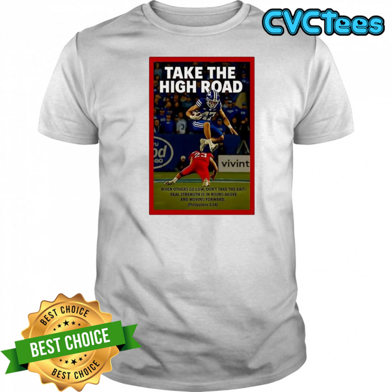 BYU Cougars take the high road shirt