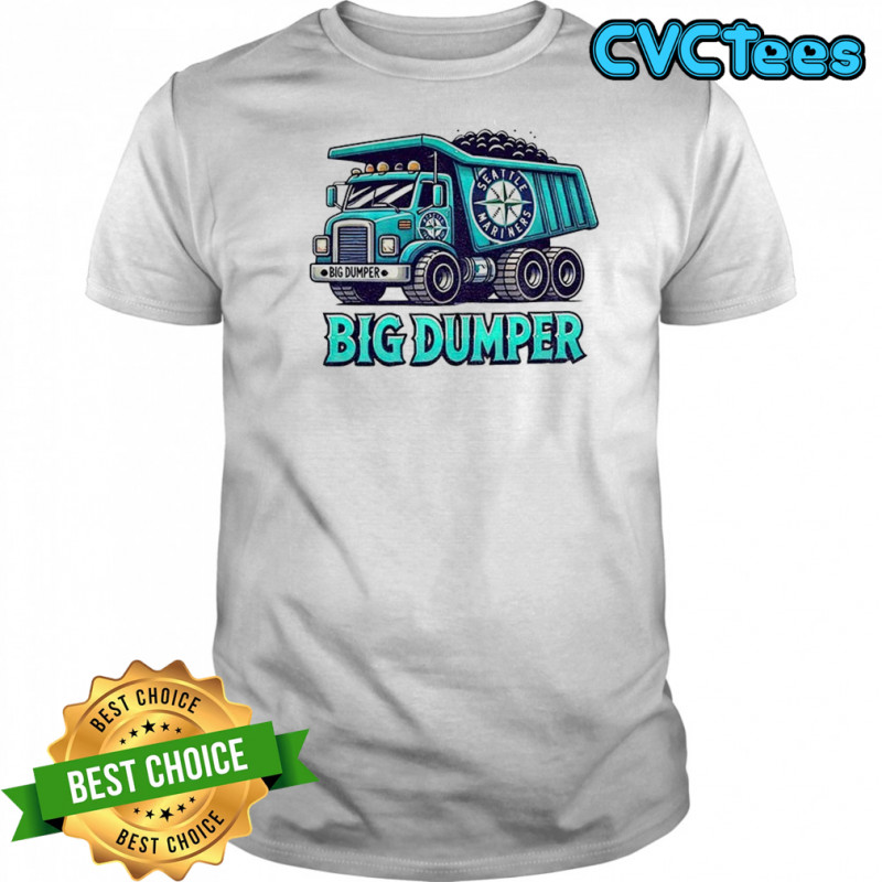 Cal Raleigh Big Dumper 2025 Seattle Mariners baseball shirt