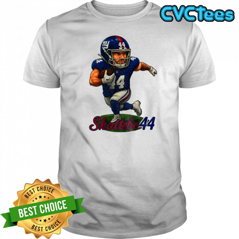 Cam Skattebo #44 Giants Game Day cartoon shirt