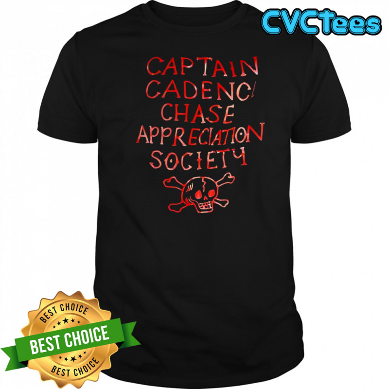 Captain Cadenc Chase Appreciation Society skull shirt