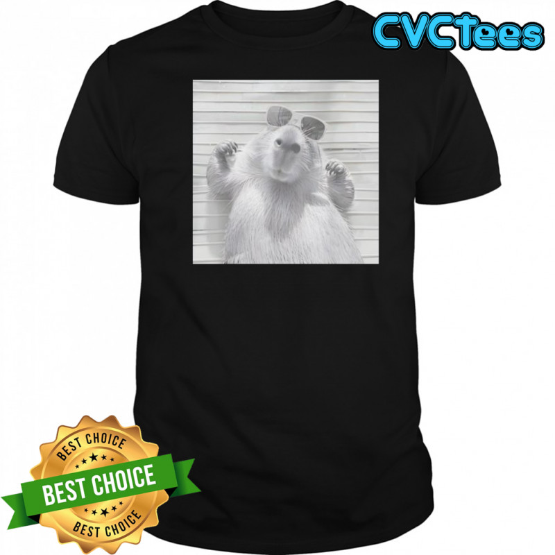 Capybara Cute Lover Selfie shirt