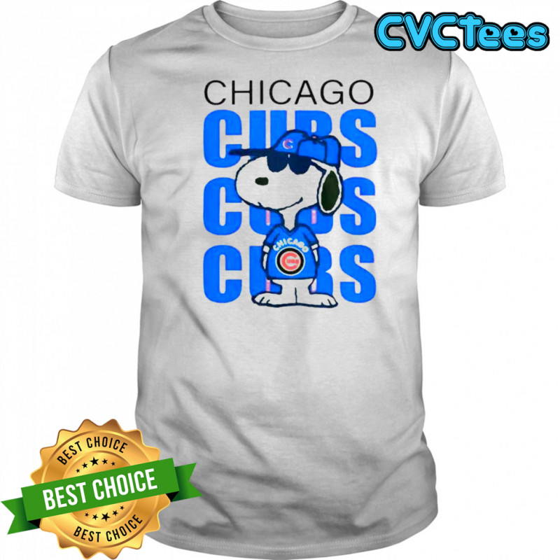 Carousell Chicago Cubs Snoopy T-Shirt