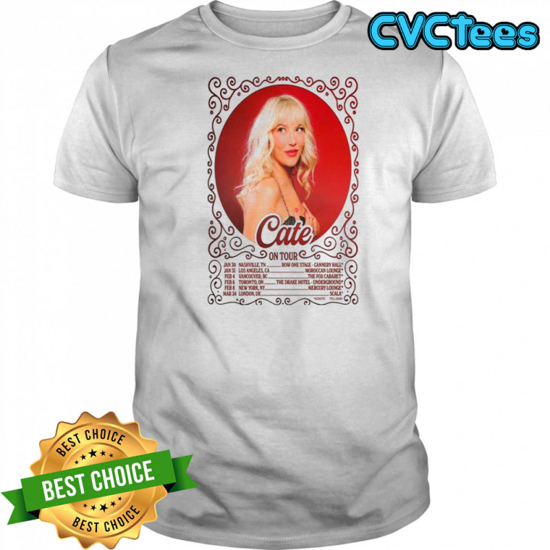 Cate On Tour 2026 T-shirt