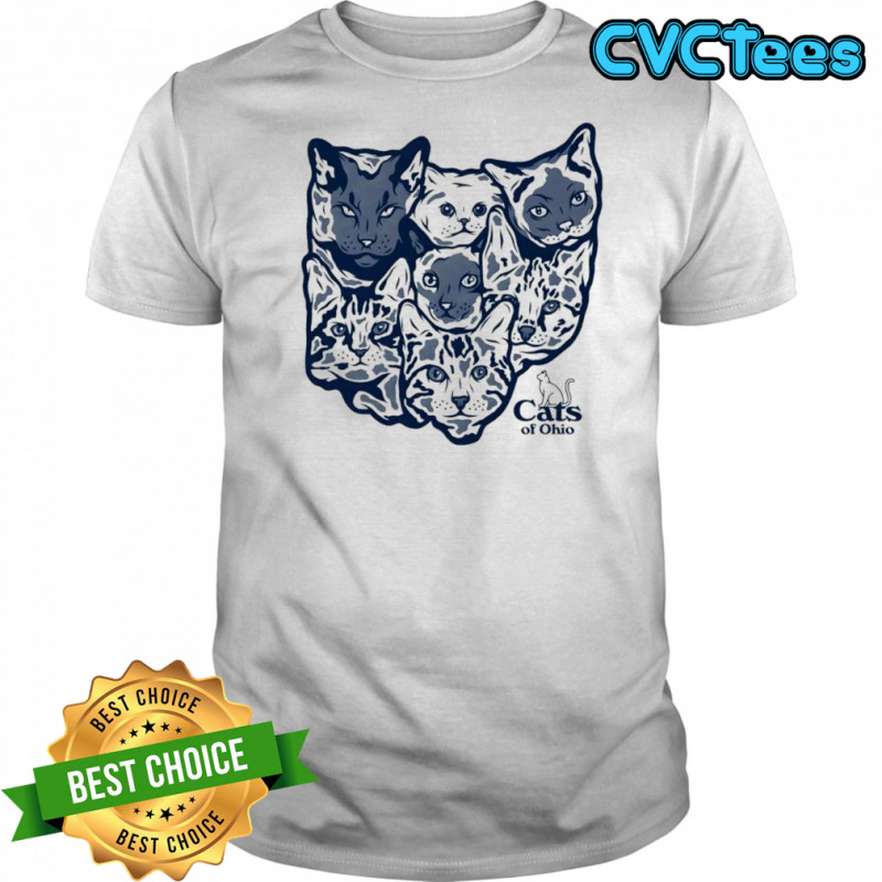 Cats Of Ohio Light Blue Shirt
